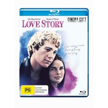 Love Story Blu-ray | Ryan O'Neal, Ali MacGraw | Region B