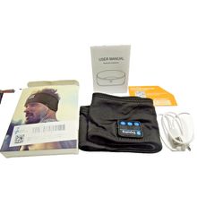 Sleep Headphones Bluetooth Headband Yoga Black WINONLY