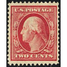 358, Unused (No gum) VF 2¢ Blue Paper - (SCV $80) - Stuart Katz