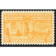 E13, Mint VF NH 13¢ Special Delivery - SCV $75 - Stuart Katz