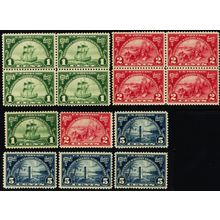 614-16, Mint NH Blocks And Singles SCV $156 - Stuart Katz