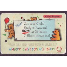 Happy Children's Day! S'pore TransitLink Train/Bus Card