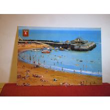 VIKING BAY, BROADSTAIRS, KENT unused postcard by Elgate (a) =