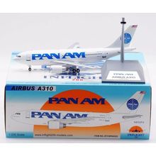 AIRBUS A310 PAN AM REG: N802PA WITH STAND - INFLIGHT 200 IF310PA0323 1/200