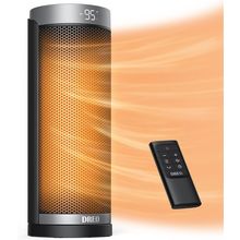 Dreo Space Heaters for Indoor Use, Electric Heater with Remote for Bedroom Large