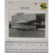 Sud Est SE.400 - France - Seaplane - Collectors Club Card