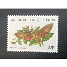 ICOLLECTZONE Cocos Islands 94 butterflies VF NH