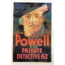 Private Detective 62-1933 Poster Canvas Movie Film Print A0 A1 A2 A3 A4 A5 A6 Ar