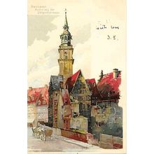 Art HANNOVER Early Chromo Postcard