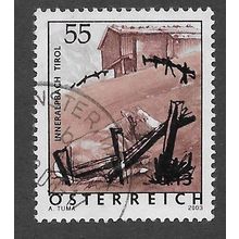 AUT 2005 55c on 13c ' TOURISM' FINE USED (EBID73-221)