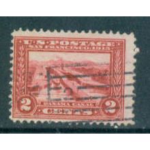 Used 398 2c Panama Canal Barely Clears C2954