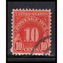 Used J84a 10c Postage Due Fine K1370