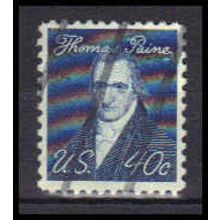 Used 1292 40c Thomas Paine Fine KA6157
