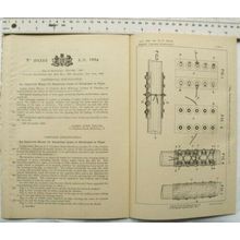 1894 Patent No. 20,143 repairing leaks in pipes, John Deans, Holloway