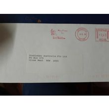 australia commercial cover used 1992 special postmark as in pic easy walker