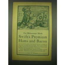 1902 Swift's Premium Hams and Bacon Ad - For midsummer meals