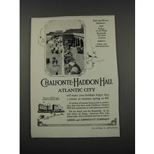 1925 Chalfonte-Haddon Hall Ad