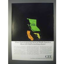 1966 GT&E Ad - Three Fastest-Growing Areas
