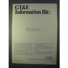 1966 GT&E Conitel 2000 System Ad - Information Bit
