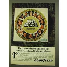 1970 Goodyear Christmas Album Ad - Best-Loved