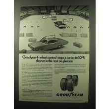 1970 Goodyear Pathfinder & Suburbanite Polyglas Tire Ad