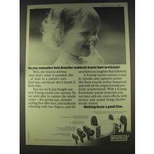 1977 Eumig Movie Equipment Ad - How to Whistle