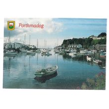 THE HARBOUR, PORTHMADOG, GWYNNED .unused postcard by FotoWales =