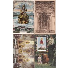 Kloster Andechs Kirche Maria 4x Postcard s