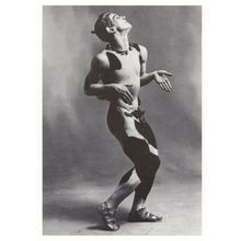Vaslav Nijinksy L'Apres Midi D'Un Faune Russian Ballet Postcard