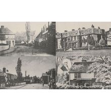 Gidea Park Unicorn & White Hart Inn Pub Postcard