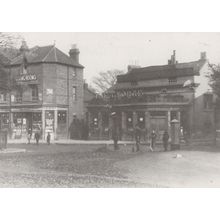 The George Hotel Wanstead Essex in Victorian 1890 Postcard