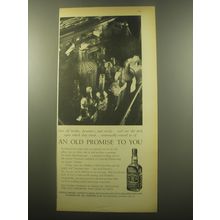 1959 Jack Daniel's Whiskey Ad - An old promise to you