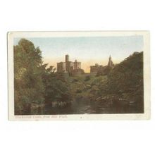 Warkworth Castle From Mill Walk, Northumberland, Postcard.