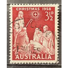 AUSTRALIA 1958 SG 0306 USED #3