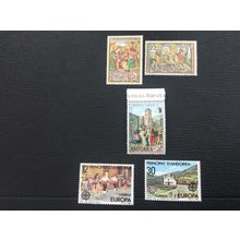 ICOLLECTZONE Andorra 86, 124-127 VF NH