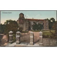 Colchester Castle, Essex, c.1905-10 - Valentine's Postcard
