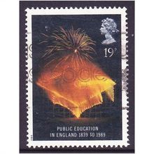 Great Britain 1989 Anniversaries 19p Public Education Used SG 1432 stamp postage