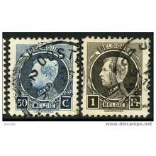 1921 Michel 166/167 - fine used (o)