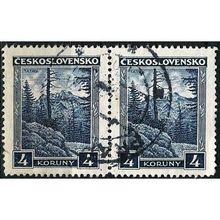 1929 Michel 292 - fine used (o) - pair