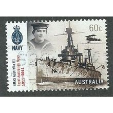 AUS 2011 60c 'ROYAL AUSTRALIAN NAVY' FINE USED (EBID37-074)