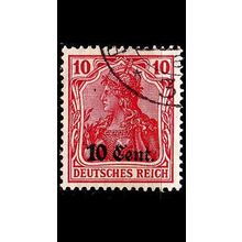 GERMANY REICH Besetzung [EtappeWest] MiNr 0004 a ( O/used )