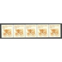 2136 25c Bread Wagon Fine MNH Dry Gum PNC 2/5 R0997
