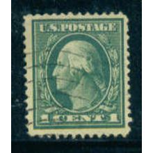Used 405 1c George Washington Fine Plus A08376