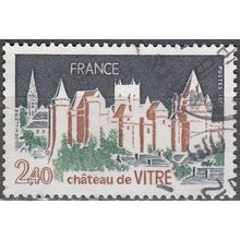 France 1977 Michel 2046 O Cote (2008) 0.50 € Château de Vitré Cachet rond