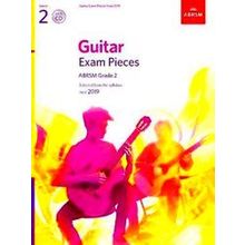 Abrsm Exam Pieces Guitar Exam Pieces From 2019, Abrsm Grade 2, With Cd