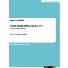 Angehorigenbetreuung Auf Der Intensivstation