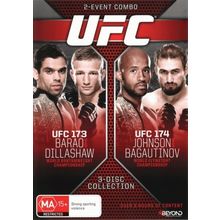UFC 173 Barao vs Dillashaw / UFC 174 Johnson vs Bagautinov DVD | Region 4