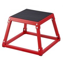Plyometric Jump Box, 12 Inch Plyo Box, Steel Plyometric Platform and Jumping...