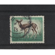 SouthAfrica.SG160 1s 3d Springbok.Fine Used.Aug25a