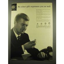 1956 De Beers Diamond Ad - Expresses You Well